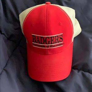 Wisconsin Badgers Red Trucker Hat